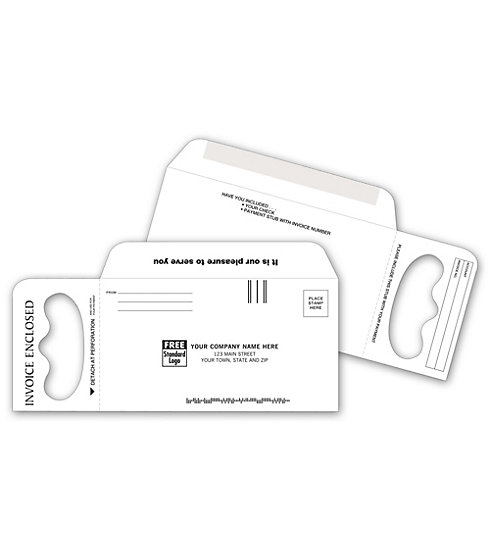 Door Hanger Envelope for Invoices