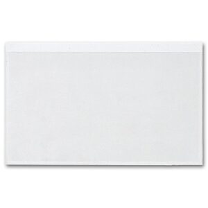 140, Adhesive Transparent File Pockets, 8" x 5"