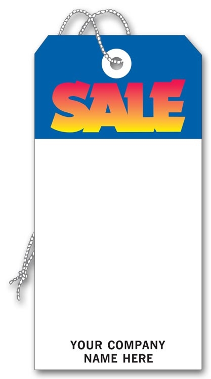 Large Sale Tags