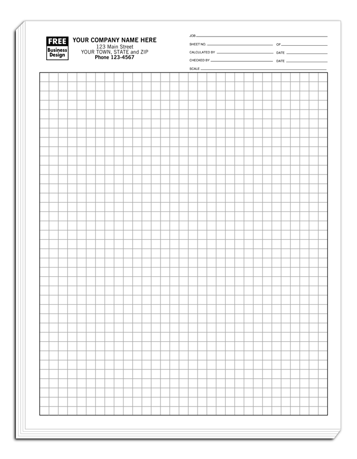 1/4" Engineering Graph Pads