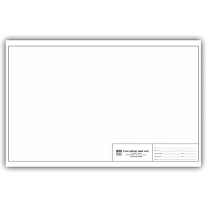 11x17 Engineering Graph Pads, 1/4 inch