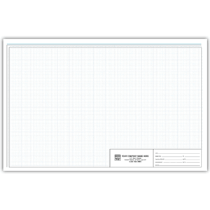 11x17 Engineering Graph Pads, 1/8 inch