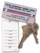 Automotive Repair Key Tags