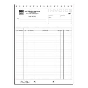 Shipping Invoices, 3-Part