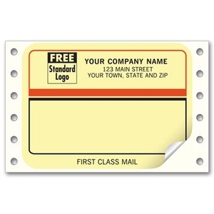 1226, Continuous Mailing Label, "First Class Mail"