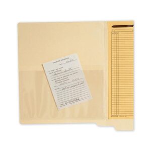  Transparent Top Load File Pockets