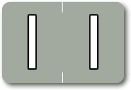 Sycom®/Barkley® Individual End-Tab Labels - I