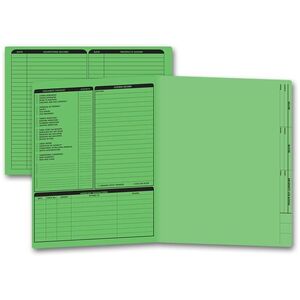 Green real estate folders