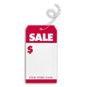 Large Sale Tags