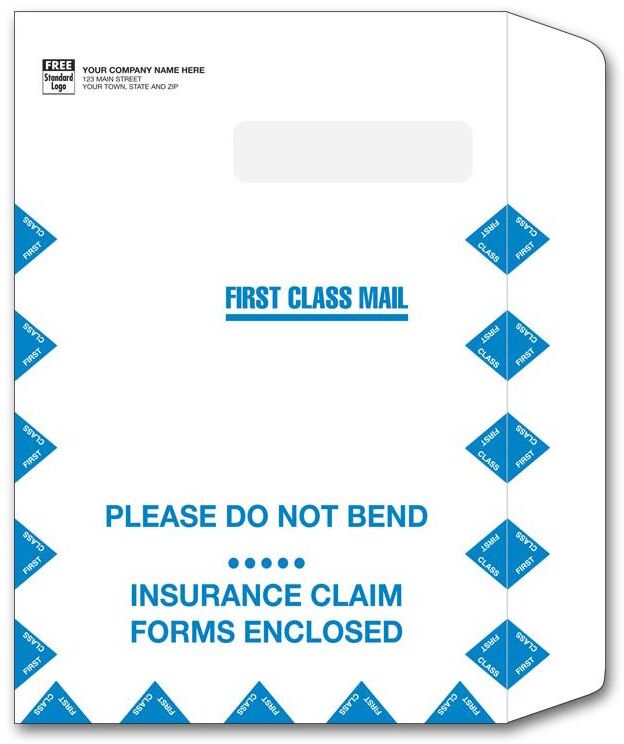 Large Claim Form Envelopes 