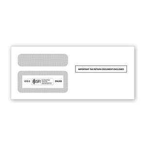 1099 Tax Form Envelopes - Double-Window, Self-Seal