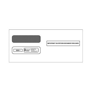 Laser W-2 Tax Envelopes - Double-Window 