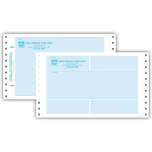 D9661 - Continuous One-Way Self Mailers - Printed