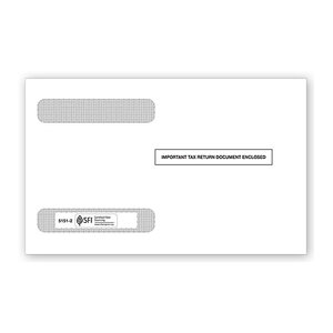 W-2 Tax Envelopes - Double-Window 