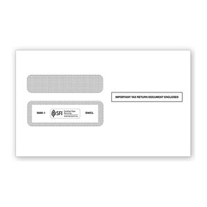 W-2 Tax Envelopes - Double-Window 