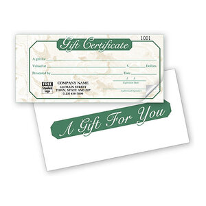 Gift Certificate Snapset- Ivory Marble