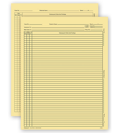 Continuation Exam Records