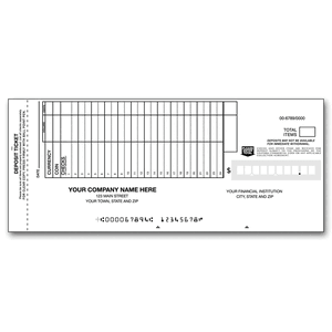 Deposit Tickets