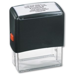 Bank Endorsement Stamp - Self-Inking