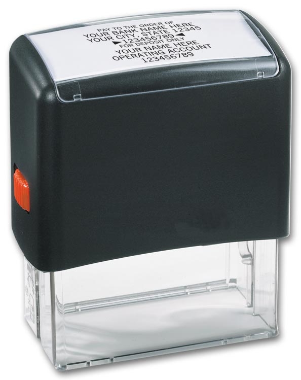 Bank Endorsement Stamp - Self-Inking