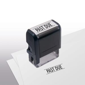 103001, Past Due Stamp - Self-Inking