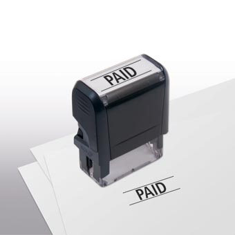 103002, Paid Stamp - Self-Inking