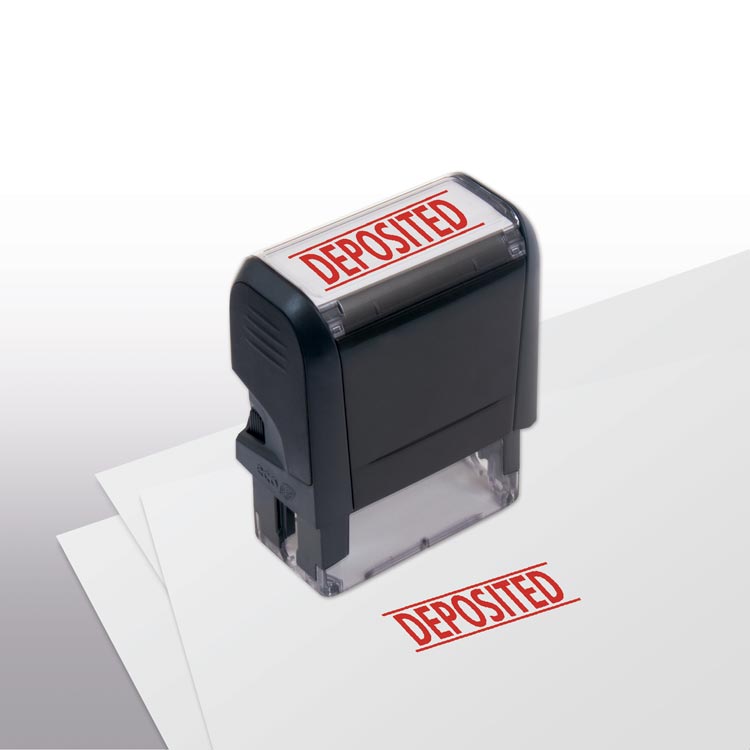 103011, Deposited Stamp - Self-Inking