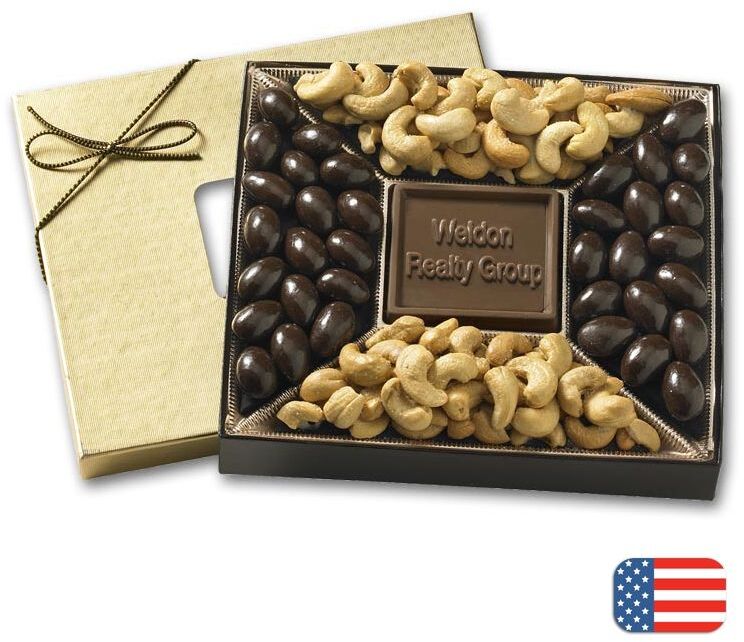 Custom Holiday Gifts - Chocolates & Nuts