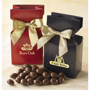 Chocolate Almonds in Custom Printed Bags