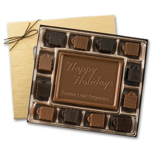 Milk Chocolate Retail Truffles Gift Boxes