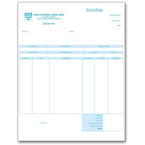 Laser Product Invoice for Peachtree, 3-Part