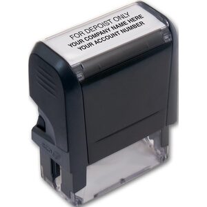 102170B, Endorsement Stamp - Self-Inking , Custom Layout