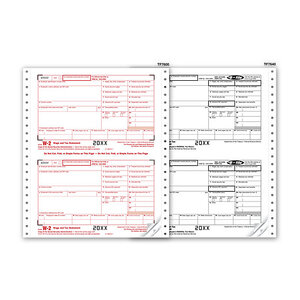 Continuous W-2 Tax Forms - Twin Sets