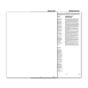 Blank 1099 Tax Forms - Multiple Backers, State Copy C