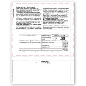 Laser 1098 Tax Forms - Copy B, Pressure Seal