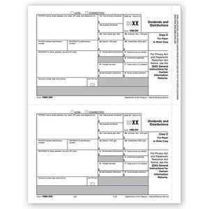 Laser 1099-DIV Tax Forms - State Copy C