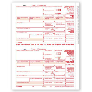 Laser 1099-R Tax Forms - Federal Copy A