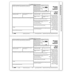 Laser 1098 Tax Forms - Copy B