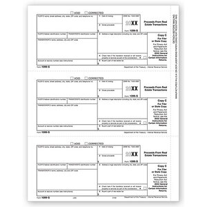 Laser 1099-S Tax Forms - State Copy C