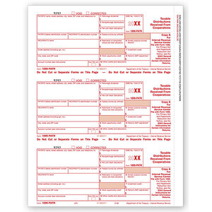 Laser 1099-PATR Tax Forms - Federal Copy A