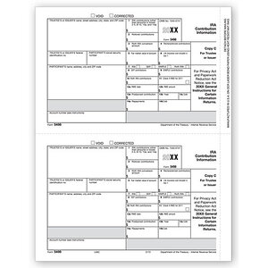 Laser 5498 Tax Forms - State Copy C