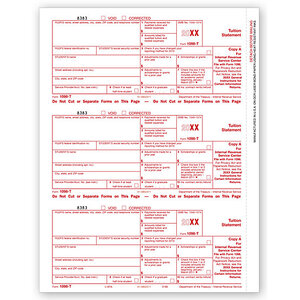 Laser 1098T Tax Forms - Federal Copy A