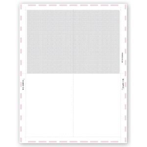 Blank Laser W-2 Tax Forms - Pressure Seal, 4-Up