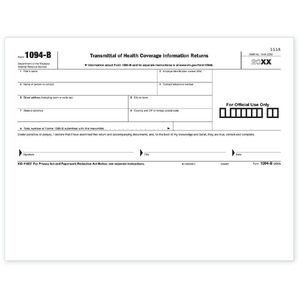 Laser 1094B Transmittal Health Coverage