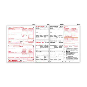 2-Up Laser W-2 Tax Forms Kit 