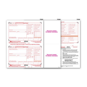 Laser W-2 Tax Forms - Traditional