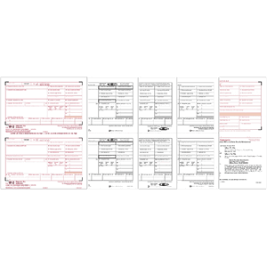 TF5645, Laser W-2 Tax Forms Kit, 50/Pkg