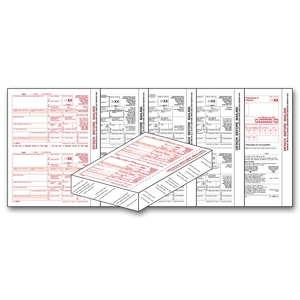 TF5646, Laser 1099-R Tax Form Kits, 6-part - 50/Pkg