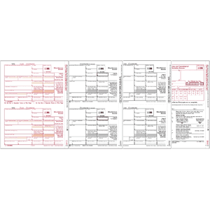 TF6103, Laser 1099-MISC Tax Form Kits - 50/Pkg