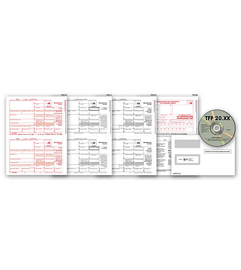 Laser 1099 Tax Forms + Software Bundle